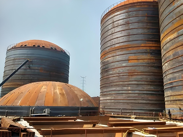 开化焦粉钢板仓